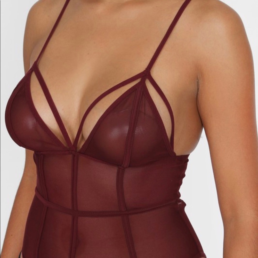 Mesh bodysuit